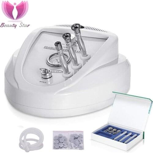 Beauty Star Diamond Microdermabrasion Machine Dermabrasion Facial Skin Peeling Rejuvenation Lifting Tightening Beauty Device