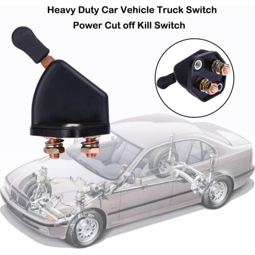 Car Auto Heavy Duty Car Vehicle Truck Switch Master Isolator Power Cut off Kill Switch Car Power Button JK861 Jly29