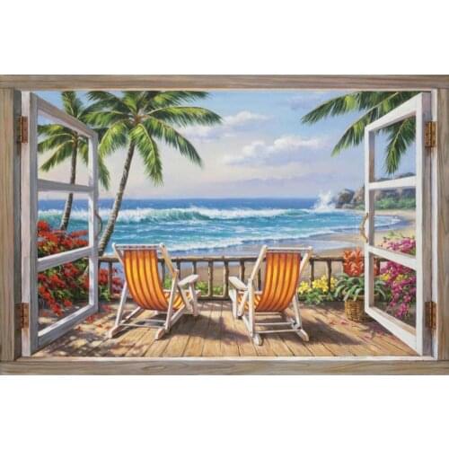 Large wall landscape pictures Sung Kim oil painting on canvas modern home decor