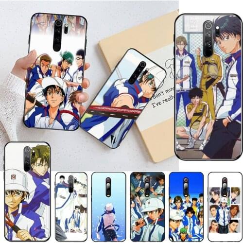USAKPGRT Anime The Prince of Tennis Shell Phone Case for Redmi Note 9 8 8T 8A 7 6 6A Go Pro Max Redmi 9 K20 K30 Pro