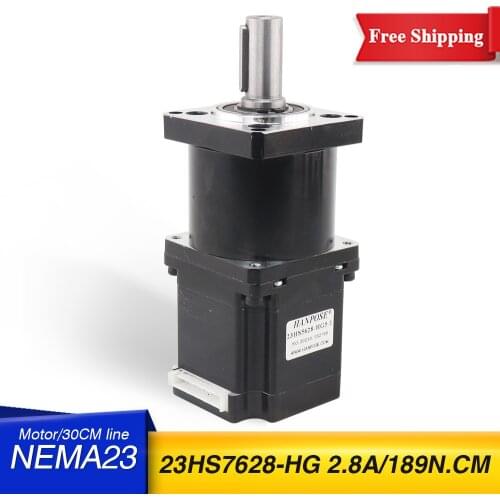 23HS7628-HG neam23 Step MotorHigh precision reduction Stepper Motor Ratio 5-1 10-1 Planetary Gearbox OSM Geared For 3D Printer
