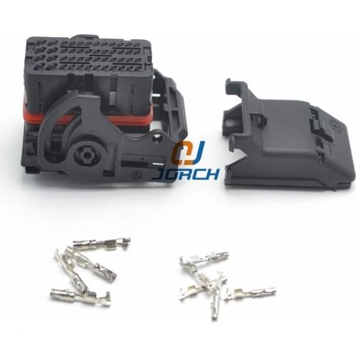 ECU female 48 pin way Molex automotive central contral system wire harness Connectors sets kits 643201311 with crimp terminal