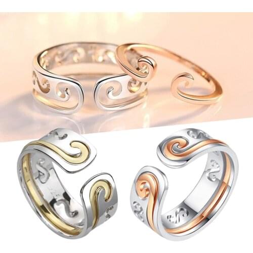Couple Ring Ornaments Monkey King Ring Valentines Day Gift Decoration Comfortable and Durable BH