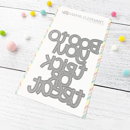 Boo To You Gift Metal Cutting Dies for DIY Scrapbooking Crafts Dies Cut Stencils Maker Photo Album Template Handmade Decoration