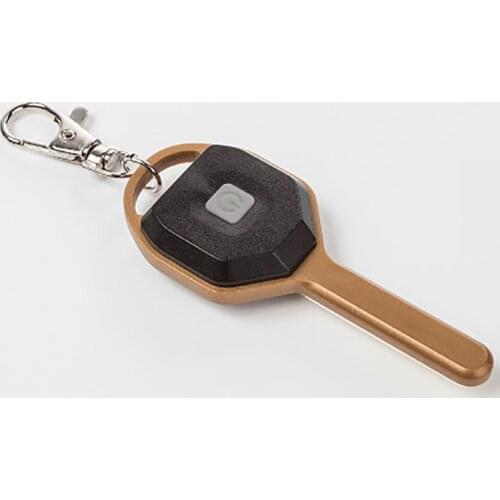 COB LED Light Key Shape Mini Flashlight Outdoor Portable Emergency Lamp Keychain ABS Plastic Lighting Torch CR2032 750 lumens