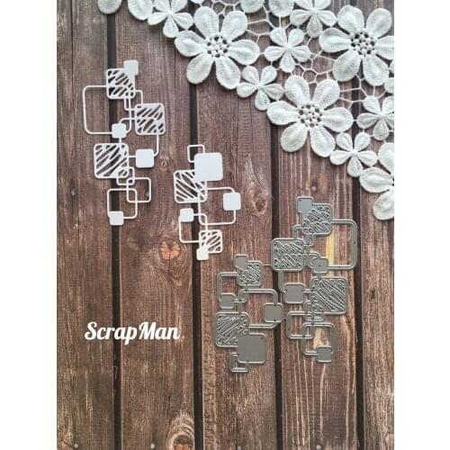 2020 NEW Metal Cutting Dies geometry Embossing Scrapbooking Stencil Craft Cut Die For DIY Card Crafts Handmade