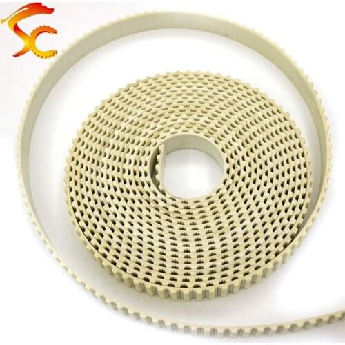 7.5Meters/lot T10 timing belt T10 30mm pitch=10mm Width 30mm T10 open timing belt PU with steel core Metric trapezoidal