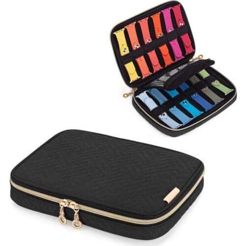 Smart Watchband Velvet Storage Hanging Bages Watch Strap Storage Bags Watchse Strap Accessories Storage Bag Jewelry Storage Box