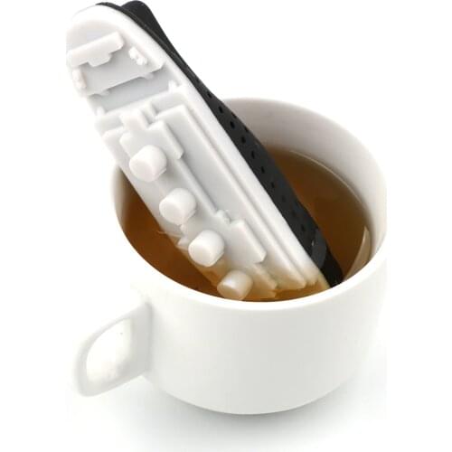 NICEYARD Creative Ship Style Teaware Tea Strainer Titanic Shape Tea Infuser Empty Silicone Tea Bags Herbal Filter Diffuser