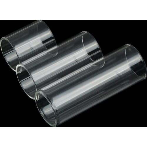 18/28/69mm Electric Guitar String Slide Glass Tube Guitar Slide Finger Slider Finger Protect Knuckle Guitar Accessories