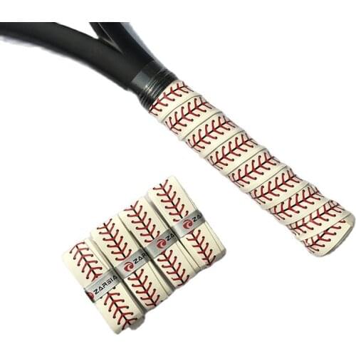 5pcs ZARSIA Tacky Feel badminton racket Grip,Anti-Slip badminton Overgrips, printed squash racket overgrips