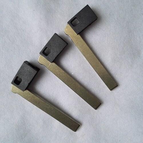 DAKATU Replacement Spare Emergency Insert Smart Key Blade For BMW i Series Smart Card Remote Key Blade