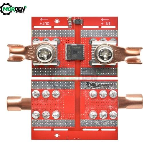 50A 12V 24V 36V Controllers High Voltage Ideal Diode Controller Solar Battery Charging Anti-backflow DC 9V-45V Protection Board