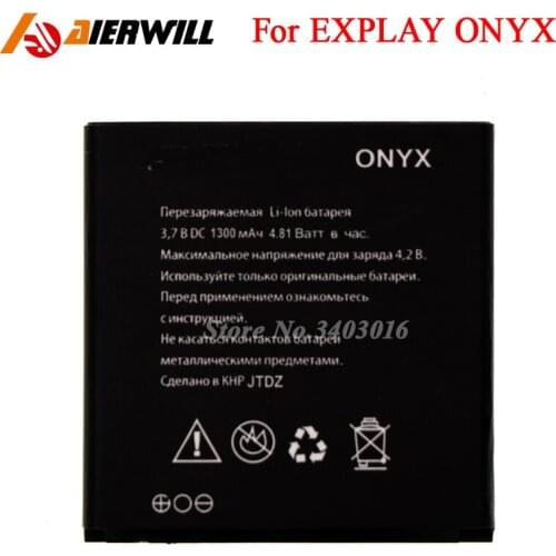 For Explay ONYX Battery High Quality Mobile phone Accumulator 1300mAh