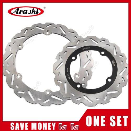 Arashi 1 Set CBR500R For HONDA CBR R 500 2013 2014 2015 2016 2017 2018 2019 Front Rear Brake Disc Rotors CNC Aluminum Motorcycle
