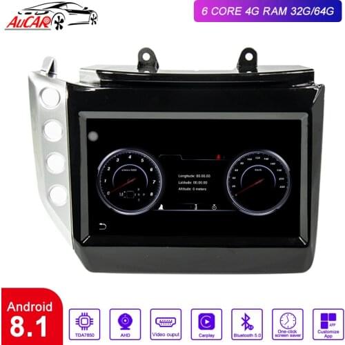 AuCAR 9" Android 8.1 DIN Car Radio for Maserati GT/GC GranTurismo 2007 - 2017 GPS navigation multimedia Stereo Audio DVD player