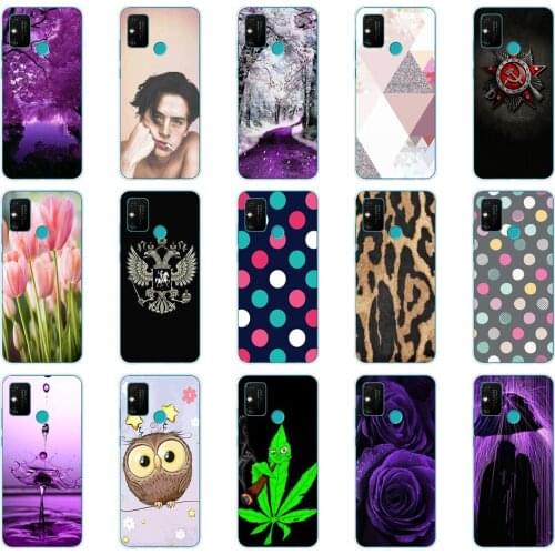 B Case For HONOR 9A Case 6.3" Soft Tpu Phone silicon Cover for Huawei Honor 9A 9 A MOA-LX9N Back Protective Coque Funda Shell