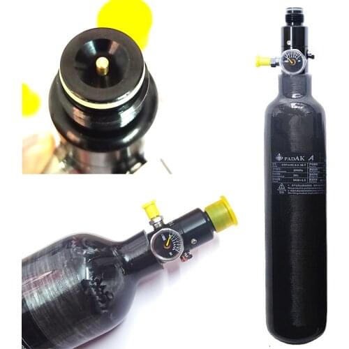 0.36L 0.42L 0.5L Carbon Fiber Oxygenation Air Tank Scuba Diving Equipment Snorkeling Breath Fire Fighting Equipment Medical Aid