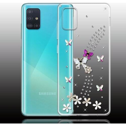 3D Case For Samsung A50 A70 A51 A71 S8 S9 S10E S20 FE Plus Glitter Bling Soft Case Cover S21 S20 Plus A20 A30 A40 S7 A31 A21S