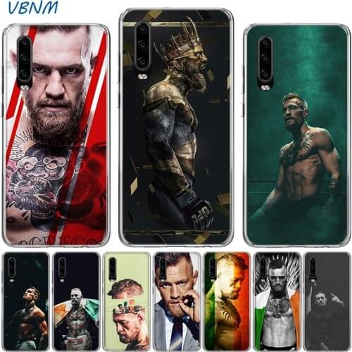 Irish Fighter Conor McGregor Case For Huawei P40 P30 P20 Mate 40 30 20 10 P10 Pro+ lite P Smart 2020 Z Plus + 2019 2018