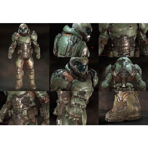 Deposit Custom made Doom Slayer Cosplay Costume Full set High quality private custom size Full Set armos