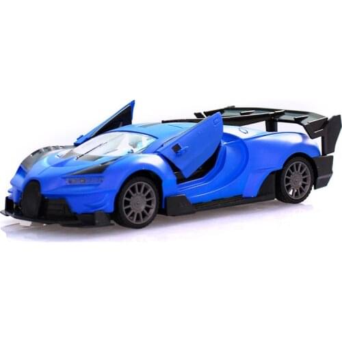 Childrens Toy Car Blue Explosion Remote Control Handle Hot Sale Boy Girl Christmas BirthdayGift