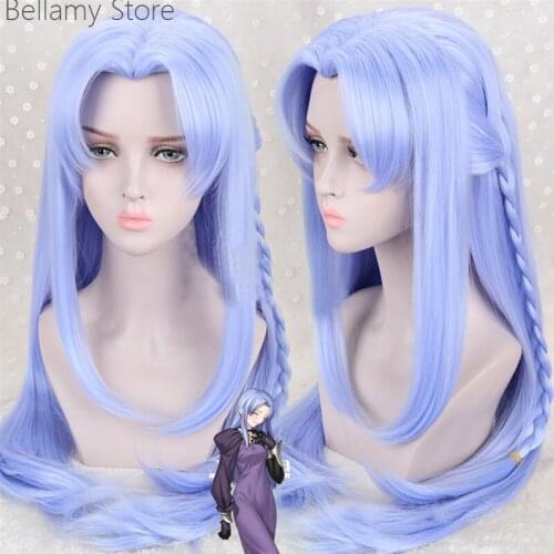 Fate Medea Cosplay Costumes Hair Wigs+Wig Cap