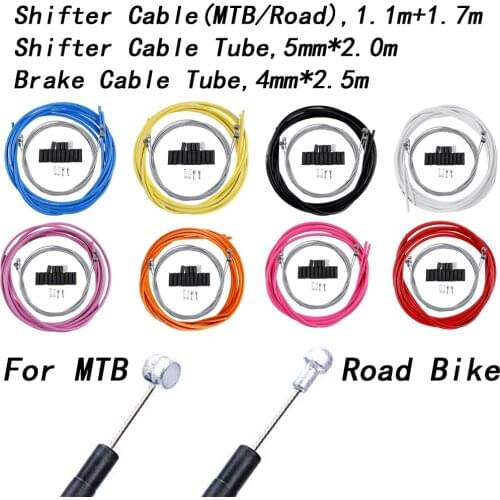 JAGWIRE MTB Road Bike Bicycle Housing Cable Hose Sets Kit Brake Shifter For Shimano Sram with Jagwire bronzing word