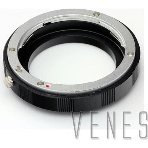 Venes Adapter ring for Nikon-M42, Macro Lens Adapter Suit For Nikon F Mount Lens to M42 Camera