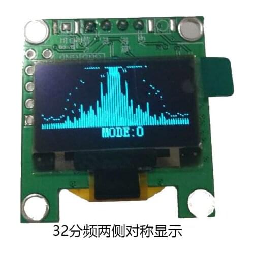 Small Micro Ultra-Thin Music Spectrum Display Module 0.96 "Oled Screen Multi-Mode