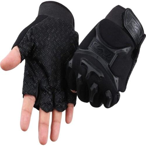 Mens Biker Glovers Bike Bicycle Equipments Anti-slip Half Finger Outdoor Riding Mtb Mountain Bike Gloves Hand Protect Covers