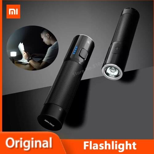 Xiaomi Nextool Outdoor Glare Flashlight Xiaozhi Portable Mini 1200lm IPX4 Waterproof Type-C Rechargeable Replaceable Battery