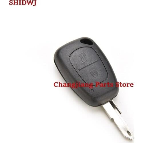 New 2-Button Remote Shell Case Blank For Vivaro Movano Renault Traffic KANGOO For NISSAN