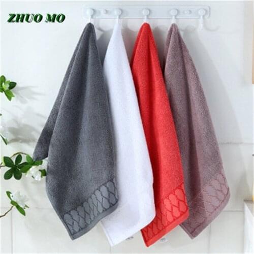 3pcs grid cotton bath towel bathroom accessories shower head for adult 35 * 75cm face towel soft 4 colors cleaning cloth towel