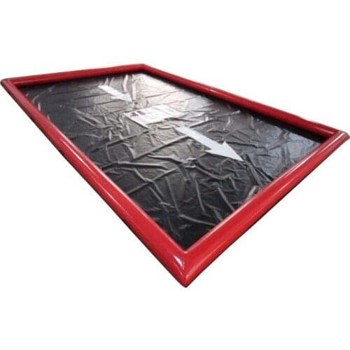 Portable Inflatable 8x4m 7x3m Car Wash Mat, Water Storage Mat, PVC Garage Floor Mats For Home