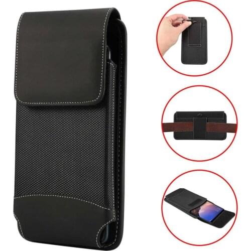 Durable Oxford cloth mens mobile phone waist Bag for iPhone 11 Pro SE Xs Max XR X 8 7 6 6S Plus Phone Clip holster case cover