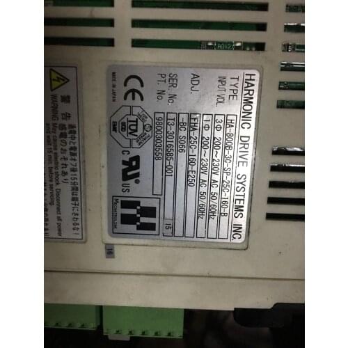 Servo driver HA-800B-3C-SP-25C-160-B , Used one , 90% appearance new , 3 months warranty , fastly shipping