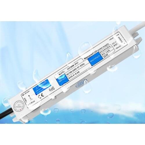 3 year warranty Waterproof IP67 30w high power 2.5A 12V DC 85-130V Constant voltage Led driver transformer