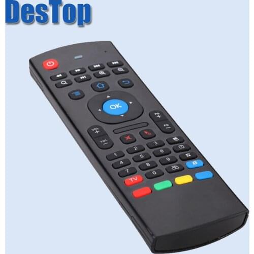 10PCS Remote Control MXIII Air Mouse Wireless Mini Keyboard With IR Learning Mode smart Remote Control Keyboard Android TV Box