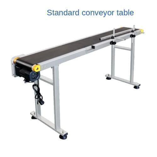 220V 60W Stainless Steel Conveyor Belt Machine Mini Belt Inkjet Conveyor Belt Printer for Food and Beverage Labeling Machine