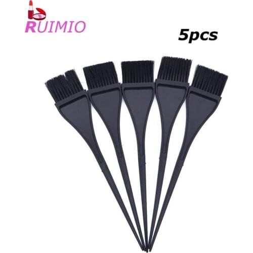 5pcs Professional Hair Dye Applicator Hair Tint Brush Dye Brush Hair Dyeing Kit For Hair Dyeing Brush Oil Comb And Brush