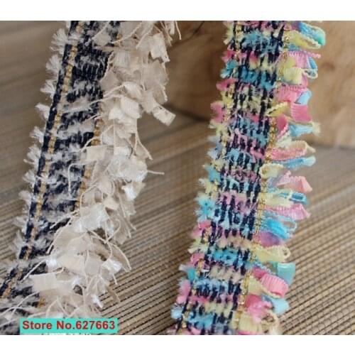 5yard High Quality Gorgeous Tassel Lace Trim For DIY Clothes Decoration