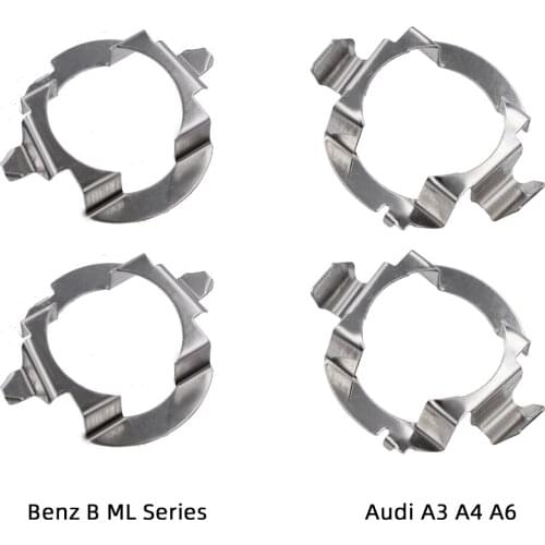 YUNPICAR H7 LED Headlight Bulb Adapter Holder Retainer Fits for Benz B ML Series Volkswagen Touareg Old Octavia Opel Riich G5