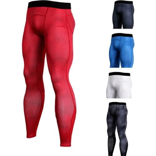 3D Printing Polyester Quick Dry Sweat Compression Pants Fitness Running Workout Training Leggins