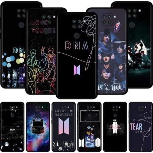 Cases for Xiaomi Redmi Note 10 9 9s 9t 8 8t 7 Pro Max for Redmi K40 Pro Plus 9A 9C 9 Power Shell Cover Dynamite Kpop Boys