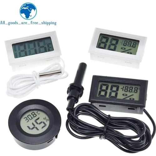 FY-11 Mini LCD Digital Thermometer Hygrometer Temperature Indoor Convenient Temperature Sensor Humidity Meter Gauge Instruments