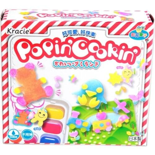 DIY Kracie Popin Cook candy dough Toys.Noodle Dumplings donut animal zoo happy kitchen Japanese food candy snacks making ramen