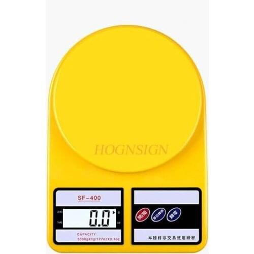 Electronic scale household food gram small kitchen scale baking precision food high precision balance called hair dye