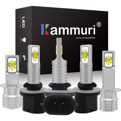 KAMMURI LED H3 Bulbs (PK22s)