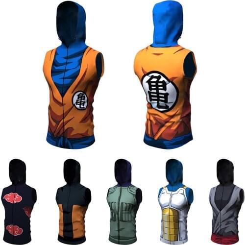 New Fashion Compression Sleeveless Shirts Tank Top Men Fitness Shirt Mens Singlet Bodybuilding Workout Gym Vest Fitness Men